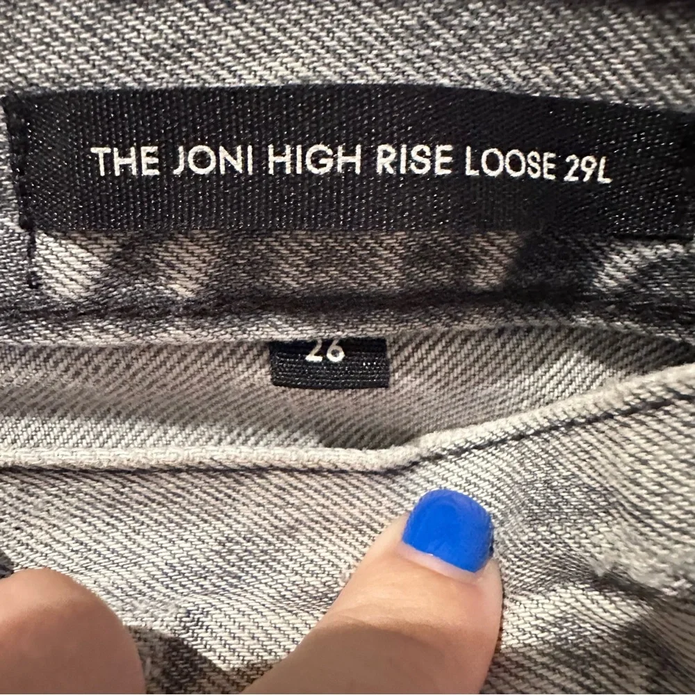Denim Forum Joni High Rise Loose Jeans 26 X 29L Aritzia